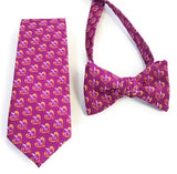 Jazz Crawl for Charity Bow Tie and Necktie
