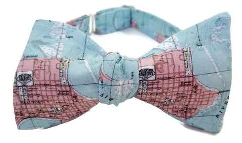Beaufort South Carolina Map Bow Tie
