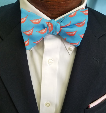 Blue Bow Tie Dental Smile