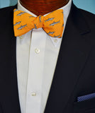 Orange Great White Shark Bow Tie