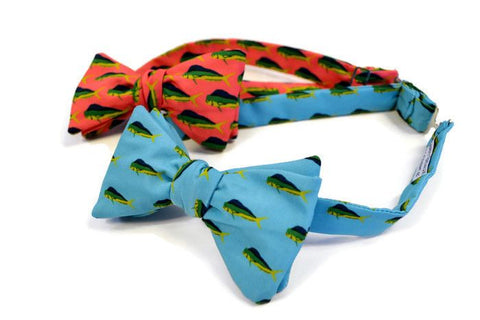 Mahi Mahi Fish Bow Ties