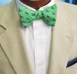 Polo Match Green Bow Tie