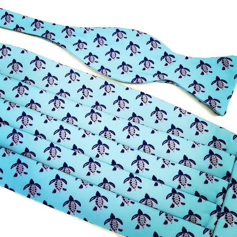 Sea Turtle Cummerbund Set