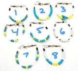Twin Shem Neon and Blue Bracelets