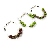 Twin Shem Green and Purple Bracelets