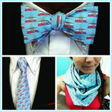 adpac bow tie necktie and infinity scarf