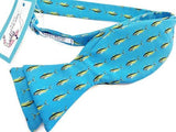 Blue Yellowfin Tuna Bow Tie 