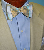 Chicago Map Bow Tie