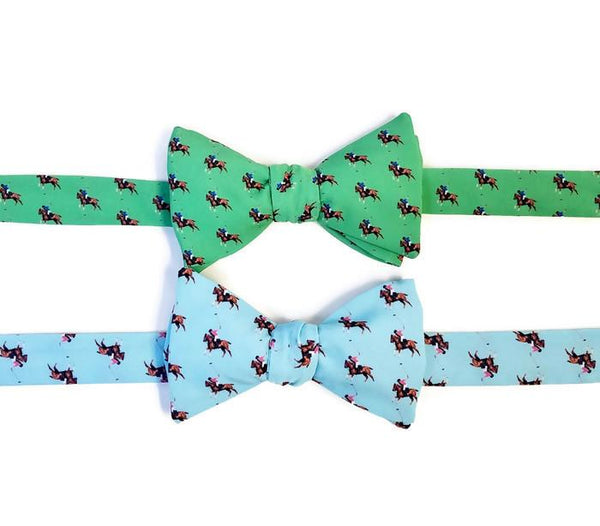 Polo Match Horse Bow Ties